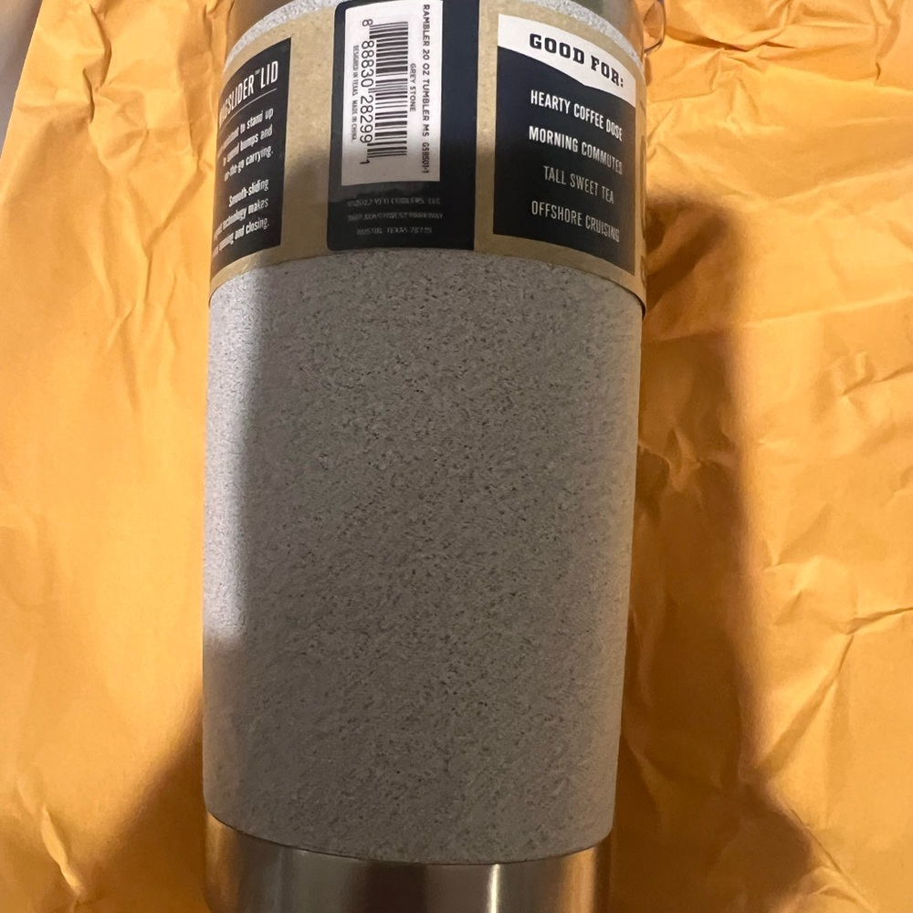 Yeti Gray Stone 20 oz Tumblers.  HTF.  No longer available in stores or online.